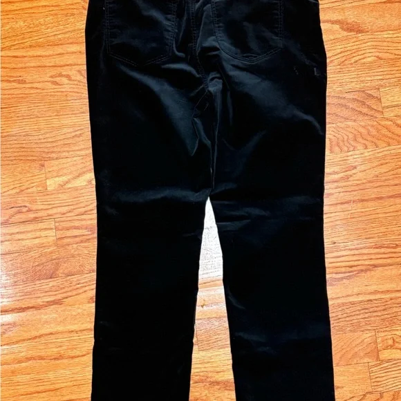 Talbots Black Velvet Pants - Picture 4 of 7
